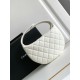 Replica Chanel Grained Calfskin Pouch White AP3943