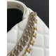 Replica Chanel Grained Calfskin Pouch White AP3943
