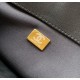 Replica Chanel Grained Calfskin Shopping Bag Black AS4846