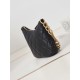 Replica Chanel Hobo Handbag Black AS4220