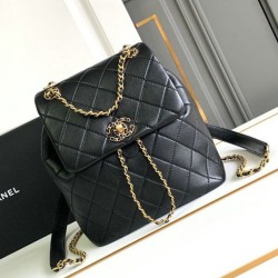Replica Chanel Lambskin Backpack AS4762
