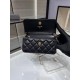 Replica Chanel Lambskin Chain Wallet AP3071 Black