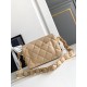 Replica Chanel Lambskin Flap Bag AS2409 Beige