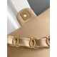 Replica Chanel Lambskin Flap Bag AS2409 Beige