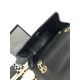 Replica Chanel Lambskin Flap Shoulder Bag Black AS3896