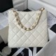 Replica Chanel Lambskin Hobo Bag White AS4754