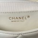 Replica Chanel Lambskin Hobo Bag White AS4754