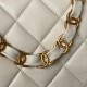 Replica Chanel Lambskin Hobo Bag White AS4777
