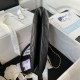 Replica Chanel Lambskin Messenger Bag Black AS4610
