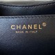 Replica Chanel Lambskin Messenger Bag Black AS4610