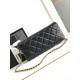 Fake Chanel Lambskin Shoulder Bag AS2713 Black Replica