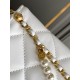 Fake Chanel Lambskin Shoulder Bag AS2713 White Replica