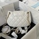 Replica Chanel Lambskin Small Messenger Bag White AS4609