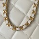 Replica Chanel Lambskin Small Messenger Bag White AS4609
