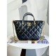 Replica Chanel Lambskin Tote Black AS4188