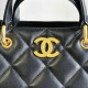 Replica Chanel Lambskin Tote Black AS4188