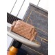 Fake Chanel Lambskin Vanity Case AS5222 Camel Replica