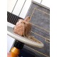 Fake Chanel Lambskin Vanity Case AS5222 Camel Replica