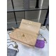 Replica Chanel Lambskin WOC Chain Wallet AP1450 Beige