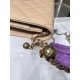 Replica Chanel Lambskin WOC Chain Wallet AP1450 Beige