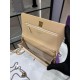 Replica Chanel Lambskin WOC Chain Wallet AP1450 Beige