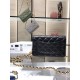 Fake Chanel Lambskin WOC Chain Wallet AP1450 Black Replica