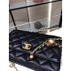 Fake Chanel Lambskin WOC Chain Wallet AP1450 Black Replica