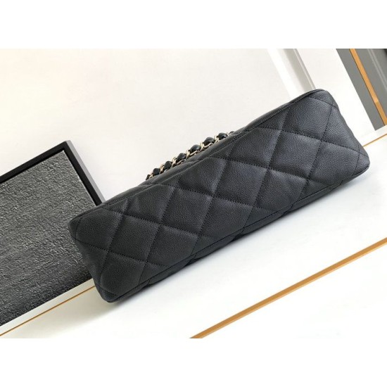 Replica Chanel Large Hobo Handbag Black AS4246