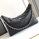 Replica Chanel Large Hobo Handbag Black AS4246