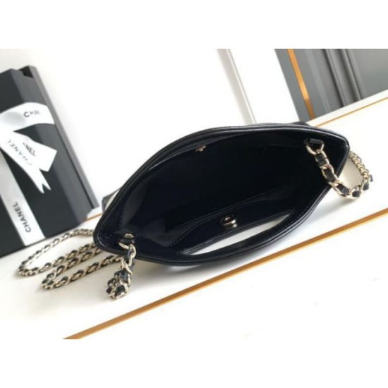Replica Chanel Mini 31 Clutch With Chain White AS3656