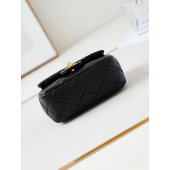 Replica Chanel Mini Flap Bag AS4946 Black