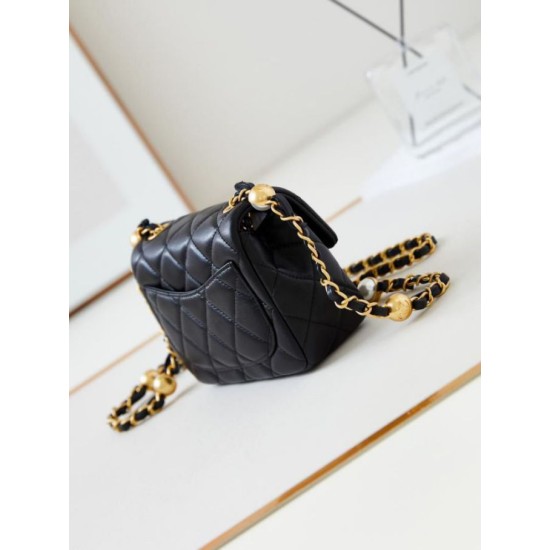 Replica Chanel Mini Flap Bag AS4946 Black