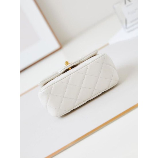 Fake Chanel Mini Flap Bag AS4946 White Replica