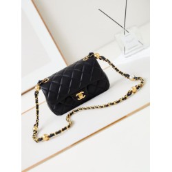 Fake Chanel Mini Flap Bag AS4947 Black Replica