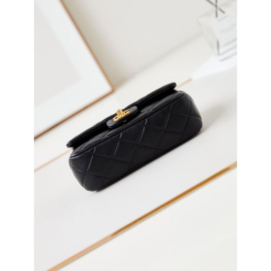 Fake Chanel Mini Flap Bag AS4947 Black Replica