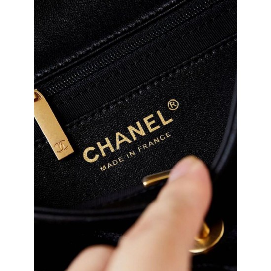 Fake Chanel Mini Flap Bag AS4947 Black Replica