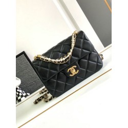 Fake Chanel Mini Flap Bag Black AS4384 Replica