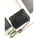 Fake Chanel Mini Flap Bag Black AS4384 Replica