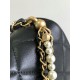 Fake Chanel Mini Flap Bag Black AS4384 Replica