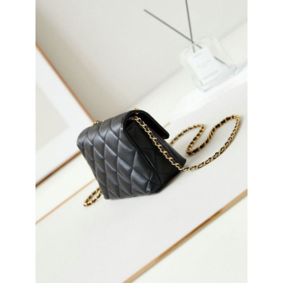 Fake Chanel Mini Flap Bag Black AS4986 Replica