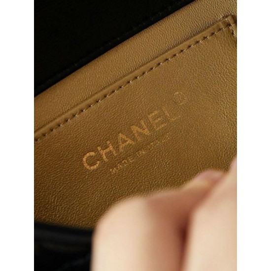 Fake Chanel Mini Flap Bag Black AS4986 Replica
