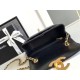 Fake Chanel Mini Flap Bag Black AS5026 Replica