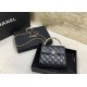 Replica Chanel Mini Handle Clutch With Chain Black AP2945