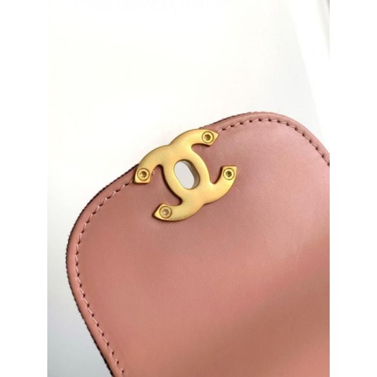 Replica Chanel Mini Kelly Denim Shopping Bag Orange AS4416