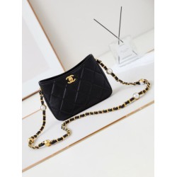 Replica Chanel Mini Shoulder Bag AS4948 Black