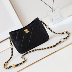 Replica Chanel Mini Shoulder Bag AS4948 Black