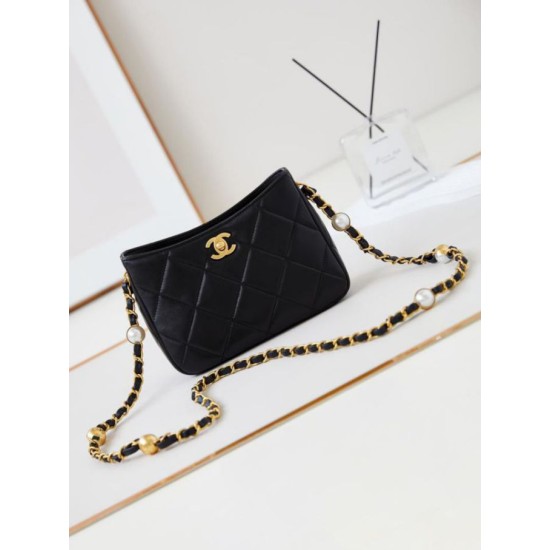 Replica Chanel Mini Shoulder Bag AS4948 Black