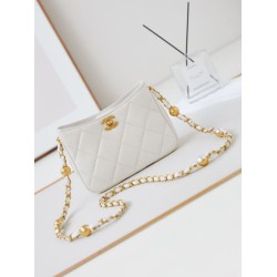 Replica Chanel Mini Shoulder Bag AS4948 White