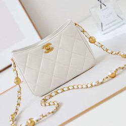 Replica Chanel Mini Shoulder Bag AS4948 White