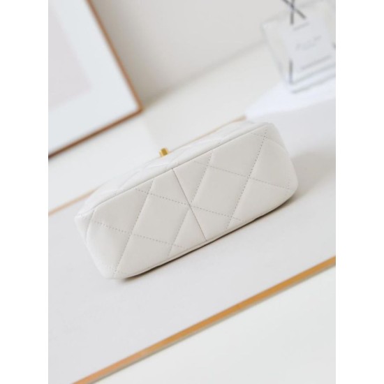 Replica Chanel Mini Shoulder Bag AS4948 White